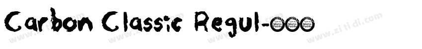 Carbon Classic Regul字体转换